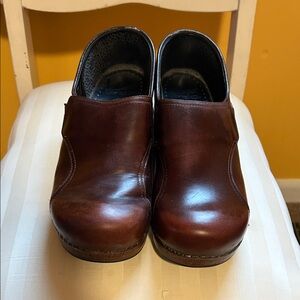 Dansko Rich Brown Leather Loafers